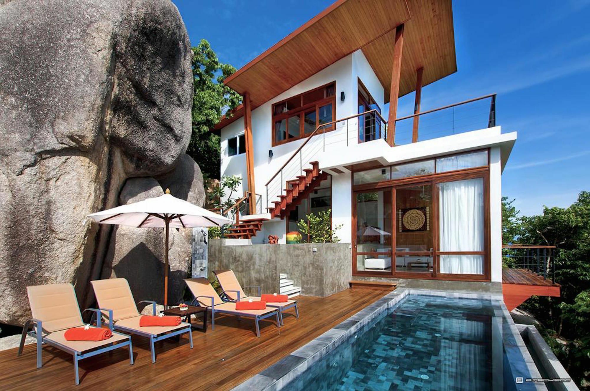 Villas Del Sol 코타오 외부 사진